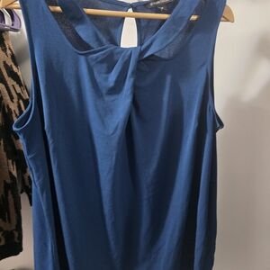 41 Hawthorn Blue Sleeveless Blouse